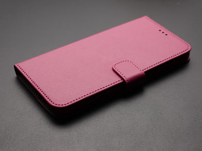 Samsung Galaxy A8 Handyhülle Klapphülle Pink 5047623 www.handyhuellen4you.de