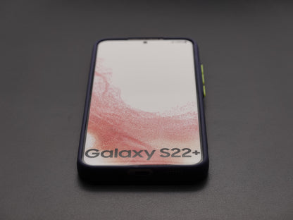 Samsung Galaxy S22+ Handyhülle Backcover Blau 3363883 www.handyhuellen4you.de