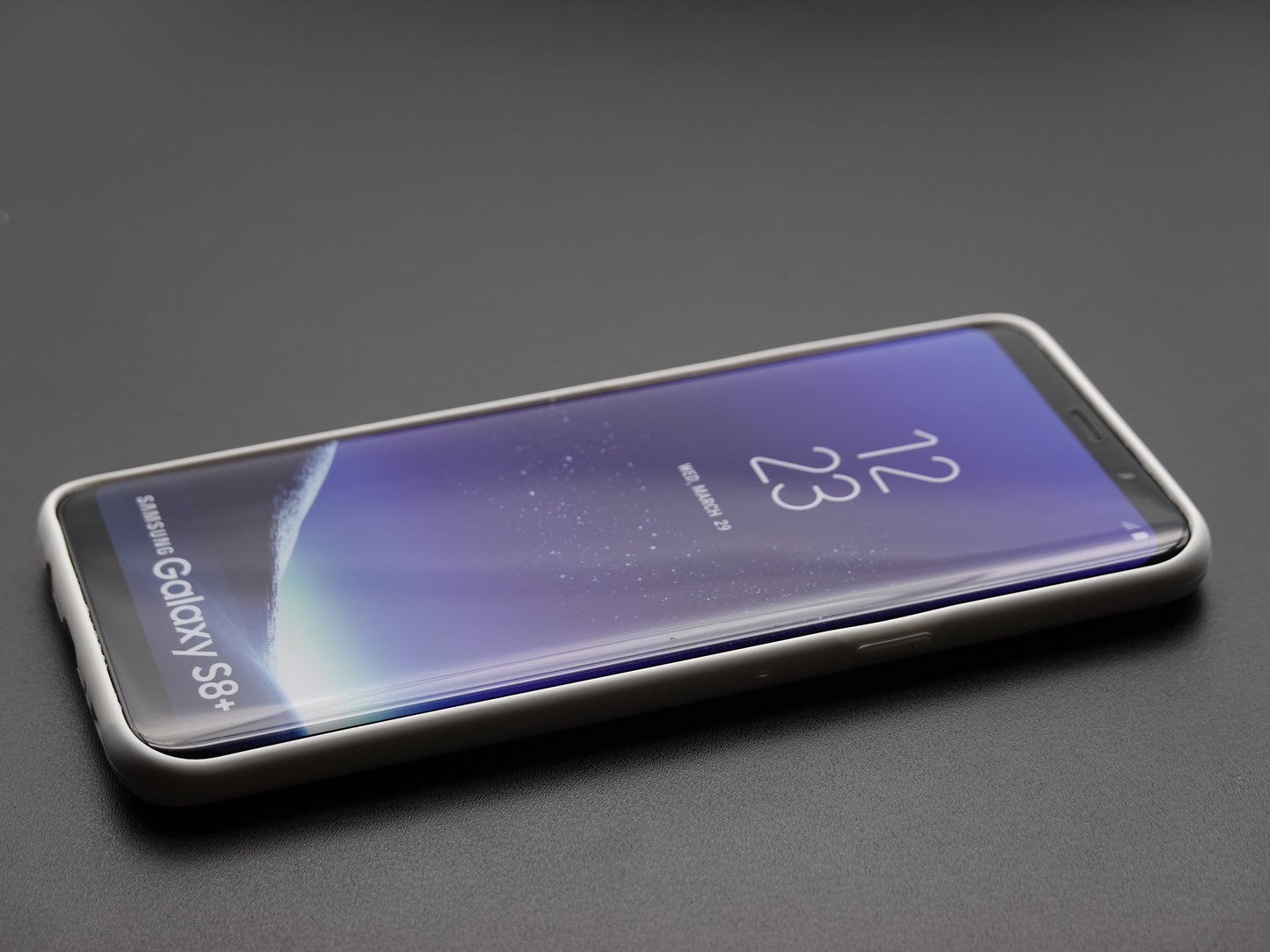 Samsung Galaxy S8+ Handyhülle Silikon Mesh Weiß 1653698 www.handyhuellen4you.de