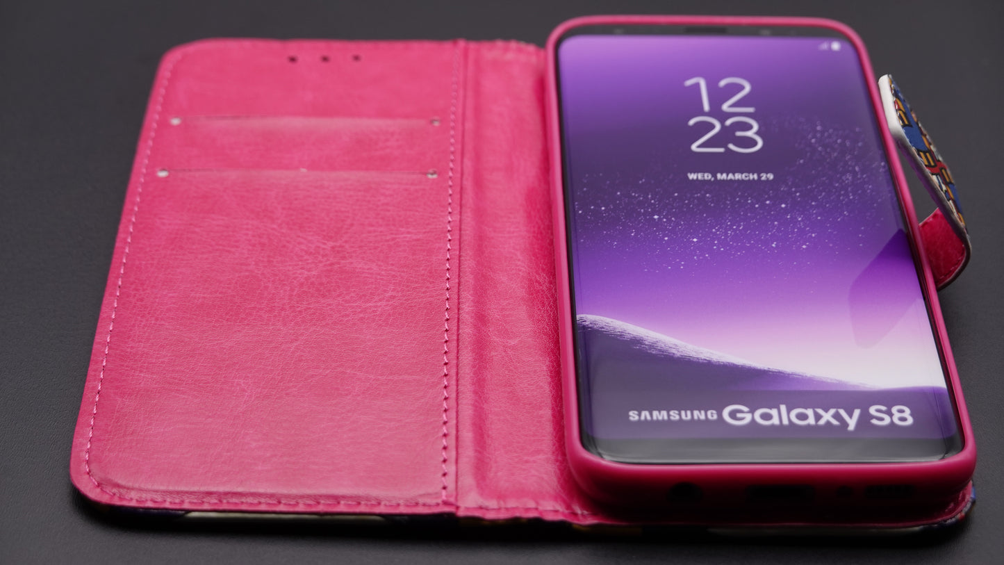 Samsung Galaxy S8 Handyhülle Klapphülle Ornamente 240137