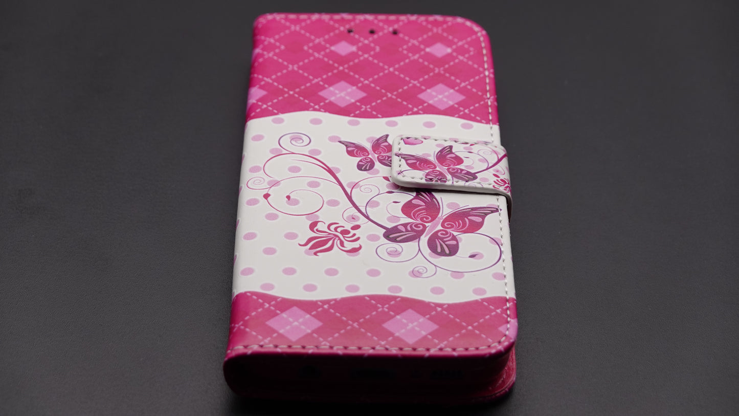 Samsung Galaxy S8 Handyhülle Klapphülle Schmetterlinge 240052