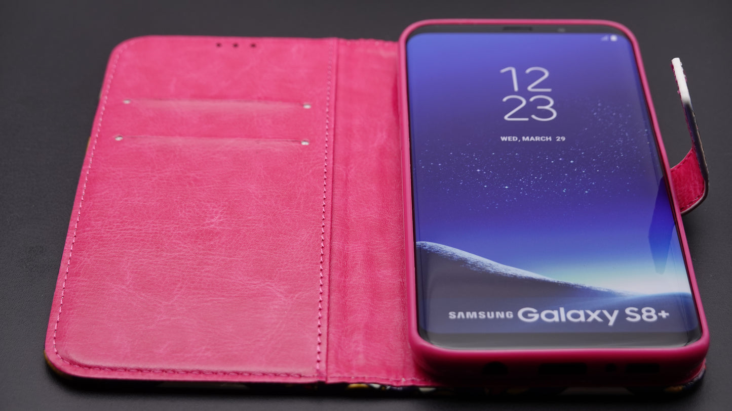 Samsung Galaxy S8 Plus Handyhülle Klapphülle Ornamente 240311