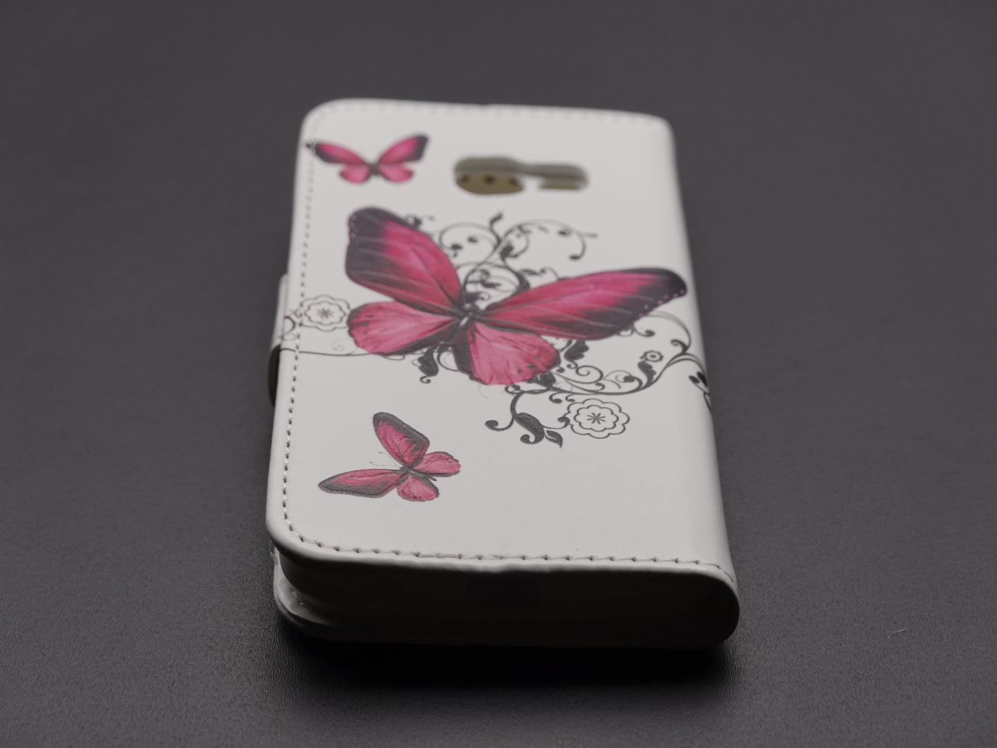 Samsung Galaxy A3 2017 Handyhülle Klapphülle Schmetterlinge 4165235